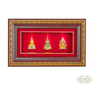กรอบ3ช่องประดับไฟพระคู่บ้าน